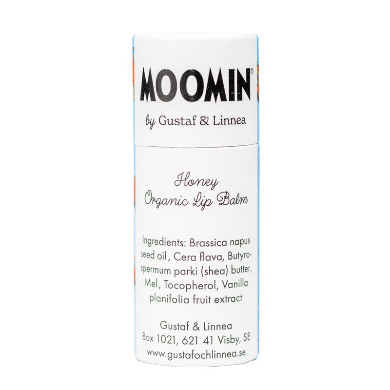 Moomin by G&L - Läppcerat av bivax med honung, 8.5g 57x22mm