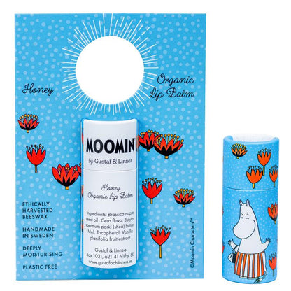 Moomin by G&L - Läppcerat av bivax med honung, 8.5g 57x22mm