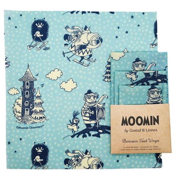 Bivaxdukar Moomin by G&L "In winterland", 3-pack