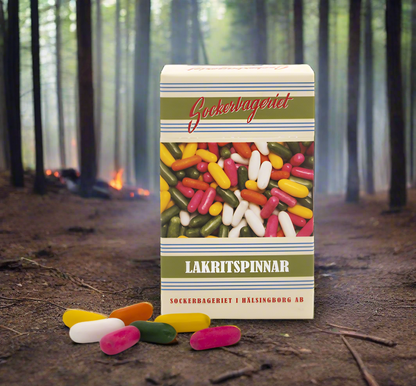 Lakritspinnar, 100g