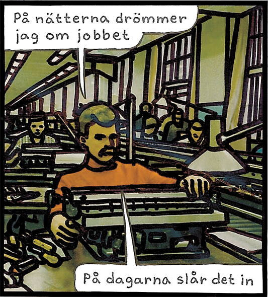 Magnet Jan Stenmark "Jobbet"