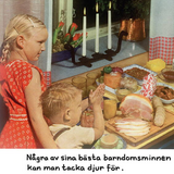 Vykort Jan Stenmark "Barndomsminnen"