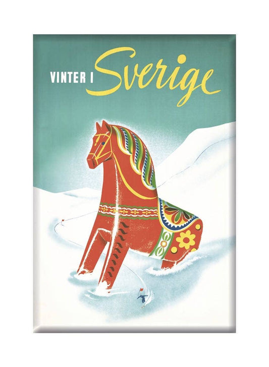 Vinter Dalahäst, Magnet