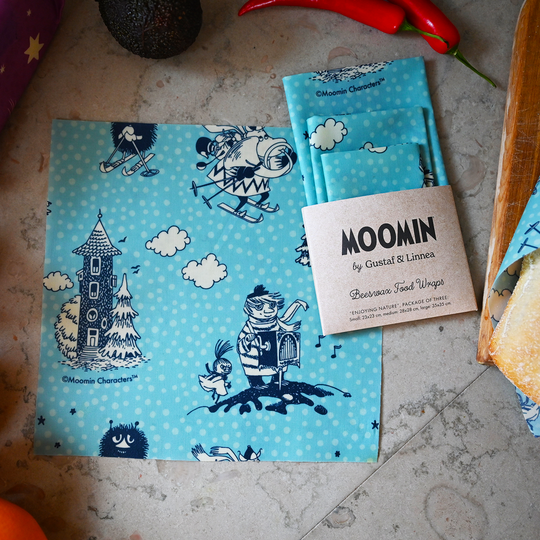 Bivaxdukar Moomin by G&L "In winterland", 3-pack