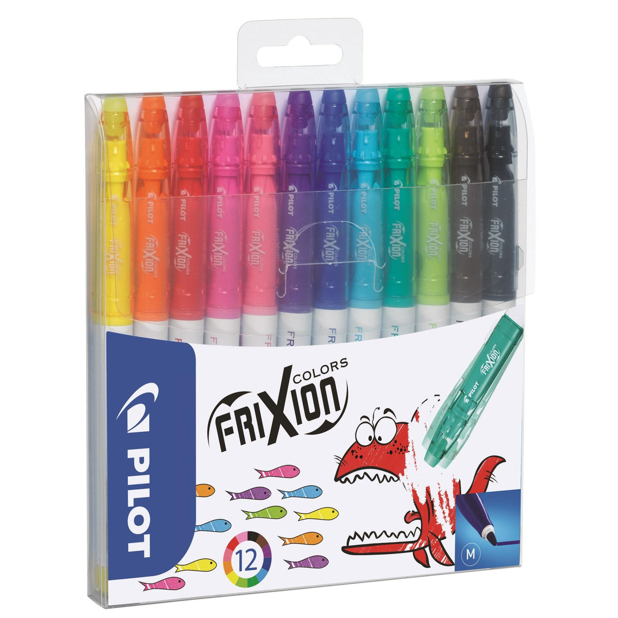 Pilot Frixion Colors 0.7, 12-pack