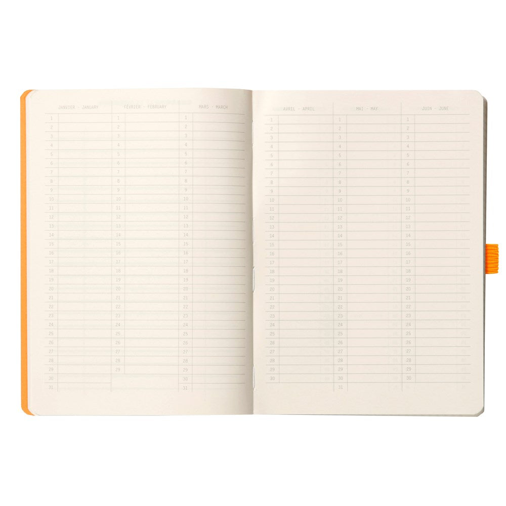 Rhodia GoalBook Anteckningsbok A5, Silver