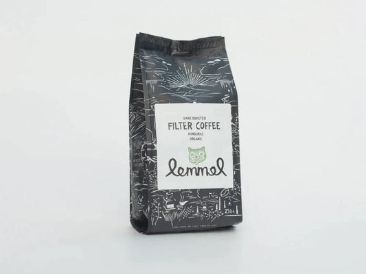 Ekologiskt mörkrostat filterkaffe 250 g - Fast tvål, kaffe & lakrits - Katoppa.se Karlskoga